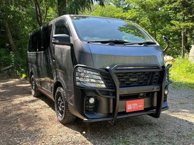 キャラバンNV350 2.5 プレミアムGX ロングボディ ディーゼルターボ 4WD　ナビ/Bカメラ/ETC/プッシュスタート 2500