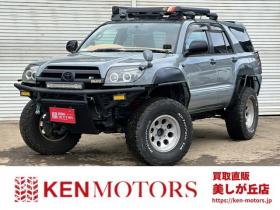 ハイラックスサーフ　2.7 SSR-X アメリカンバージョン 4WD　社外ナビ　バックカメラ　リフトアップ　社外アルミ　エアコン　社外ETC　グリルガード　グッドリッチマフラー　LEDライト　全塗装済　パワーウィンドウ　パワステ　キーレス　ダッシュマット　タープ 2700