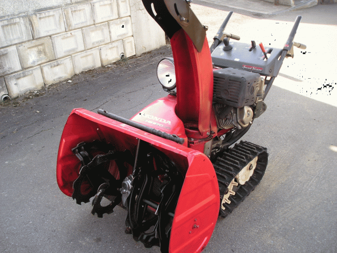 除雪機ホンダ　９馬力除雪機　ＨＳ－970ＳＶ　電動シューターオーガ上下ハンド式　点検済み　即使用可