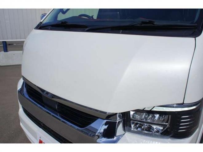 ハイエース2.7 GL ロング ミドルルーフ 4WD　IFUU製3列目対面ラウンジベッドIF-WB8フルフラットベットラウンジ展開 アルパインBIG-X　フリップダウンモニター センターコンソール 415COBRA　F/S/R/ルーフスポイラー/フェンダー/18インチAW 2700