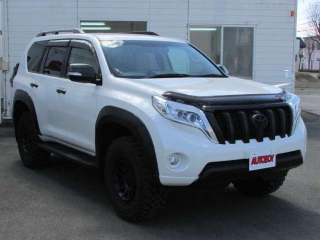 ランドクルーザープラド 2.8 TX ディーゼルターボ 4WD　社外ナビ/フルセグTV/バックカメラ/ETC/LEDヘッドライト・フォグ/ドライブレコーダー/スマートキー 2800