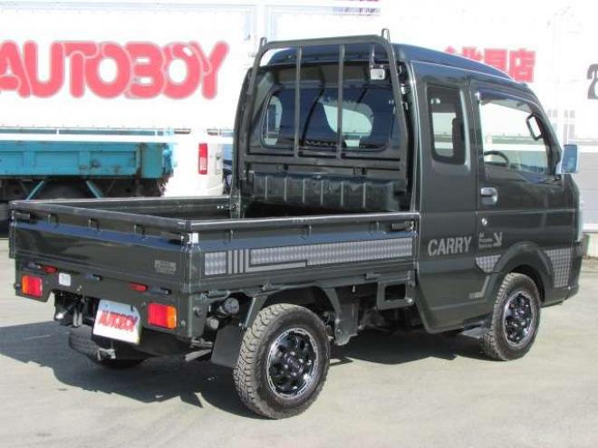 キャリースーパーキャリイ X 3方開 4WD　純正ナビ　フルセグ　バックカメラ　キーレス　マッドクロスAW　オープンカントリー 660
