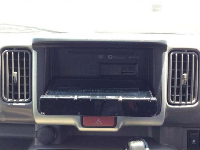 エブリィジョイン ハイルーフ 5AGS車 4WD　パートタイム4WD　キーレス　リアヒーター　フルセグTV　7インチメモリナビ　ベッドキッド　電動格納ミラー　社外タコメーター　CD/DVD　AUX　Bluetooth　アルミホイール 660