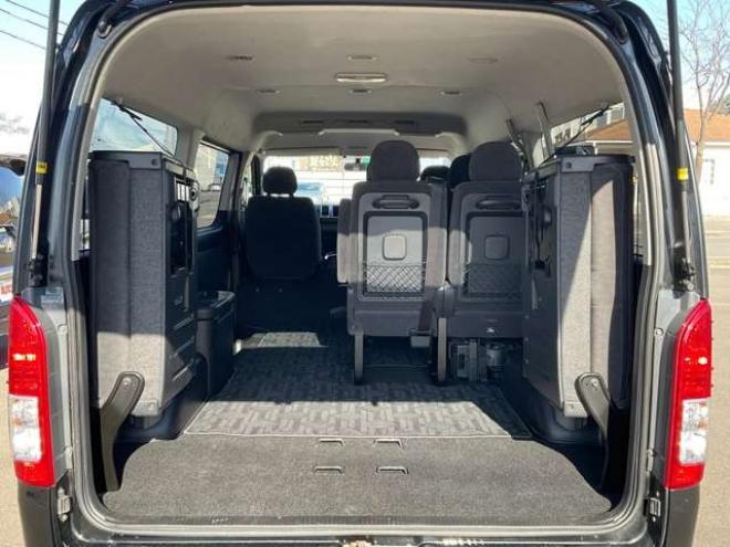 ハイエース2.7 GL ロング ミドルルーフ 4WD　社外メモリーナビTV　バックカメラ　ワークエクストラップ17インチアルミ　415コブラフロントスポイラー　パワースライドドア　LEDヘッドライト　Wエアバック　スマートキー　AC100V 2700