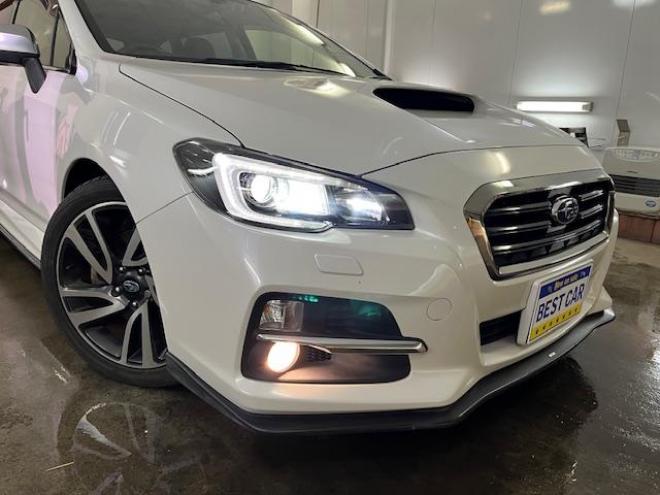 レヴォーグ２．０　ＧＴ－Ｓアイサイト　本州仕入　禁煙車　ＳＴｉエアロ　衝突軽減システム　レーダークルーズ　純正ブラックハーフレザーシート　シュタイナー１９インチＡＷ　純正１８ＡＷ＋スタッドレスタイヤ　ストラーダナビ　Ｂｌｕｅｔｏｏｔｈ 4WD 2000 5Dr