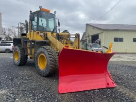 ホイールローダ　WA200-3  マルチプラウ＆バケット　恵庭ヤード