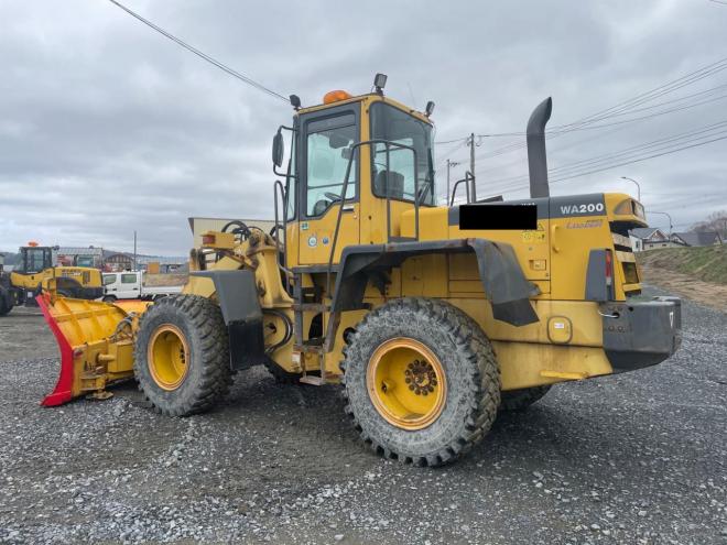 ホイールローダWA200-3  マルチプラウ＆バケット　恵庭ヤード