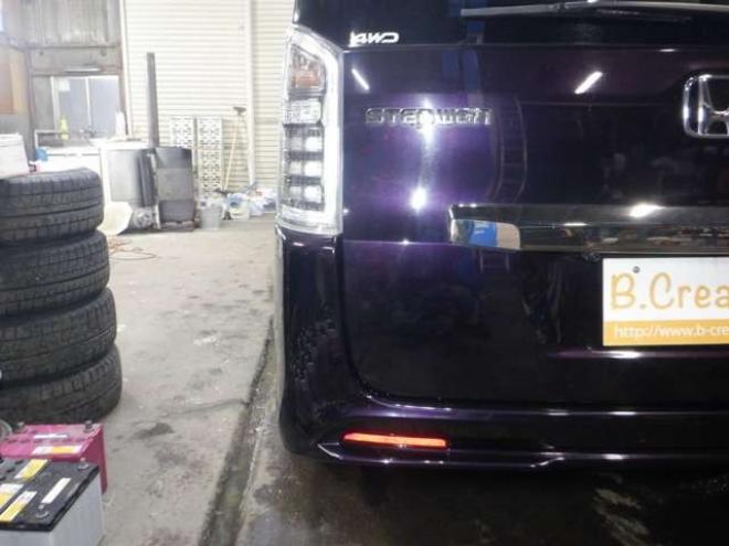 ステップワゴン2.0 スパーダ Z クールスピリット 4WD　本州仕入・後期型・ナビ・TV・Bカメラ・両側電動・スマートキー・クルコン・ETC・ワイパーデアイサー・HID・リアヒーター・フォグランプ・アイドリングストップ・フルフラットシート・パドルシフト 2000