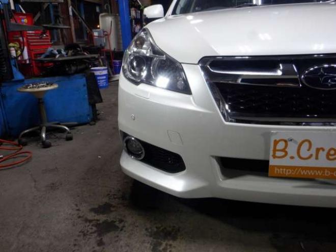 レガシィB4 2.5 i アイサイト Sパッケージ 4WD　後期型・ナビ・TV・Bカメラ・電動シート・スマートキー・プッシュスタート・アイドリングストップ・ETC・HID・パドルシフト・クルコン・フォグランプ・レーンキープ・革調シートカバー・社外エンスタ 2500