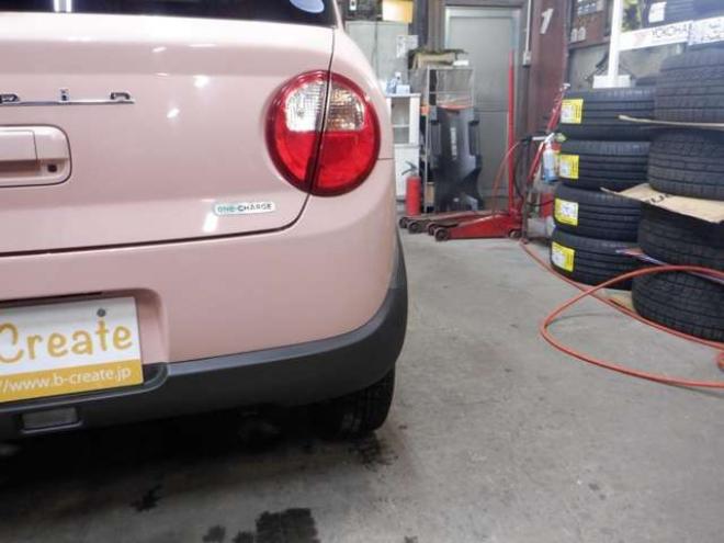 ラパンX 4WD　本州仕入　4WD　ナビ　フルセグTV　B/T　ETC　衝突軽減ブレーキ　HID　シートヒーター　ドアバイザー　スマートキー　プッシュスタート 660