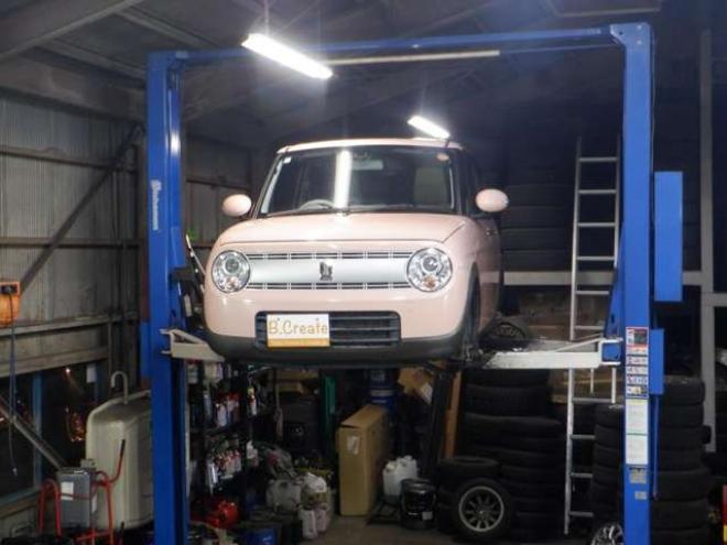 ラパンX 4WD　本州仕入　4WD　ナビ　フルセグTV　B/T　ETC　衝突軽減ブレーキ　HID　シートヒーター　ドアバイザー　スマートキー　プッシュスタート 660