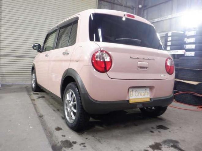 ラパンX 4WD　本州仕入　4WD　ナビ　フルセグTV　B/T　ETC　衝突軽減ブレーキ　HID　シートヒーター　ドアバイザー　スマートキー　プッシュスタート 660