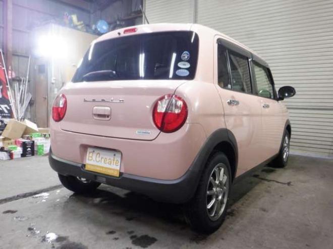 ラパンX 4WD　本州仕入　4WD　ナビ　フルセグTV　B/T　ETC　衝突軽減ブレーキ　HID　シートヒーター　ドアバイザー　スマートキー　プッシュスタート 660