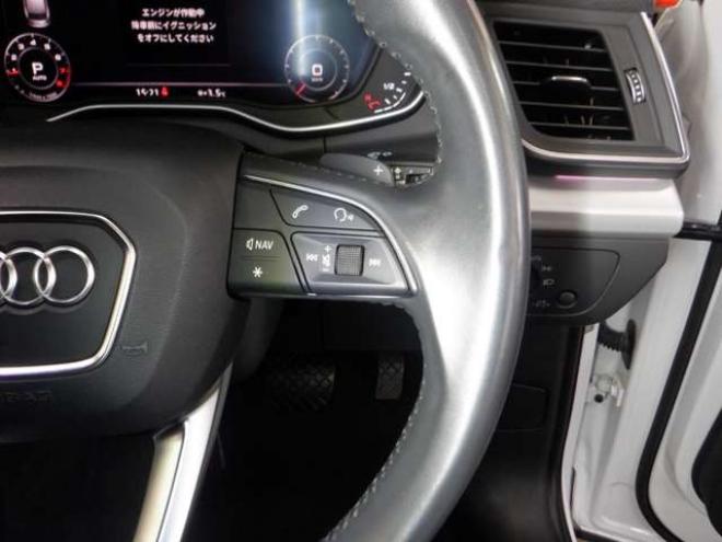 アウディQ5 2.0 TFSI クワトロ スポーツ ラグジュアリーパッケージ 4WD　茶革・ナビ・TV・B/T・F/S/Bカメラ・マトリクスLED・ヴァーチャルコックピット・電動リアゲート・シートヒーター・ACC・パワーシート・ETC・エアサス 正規輸入車 2000