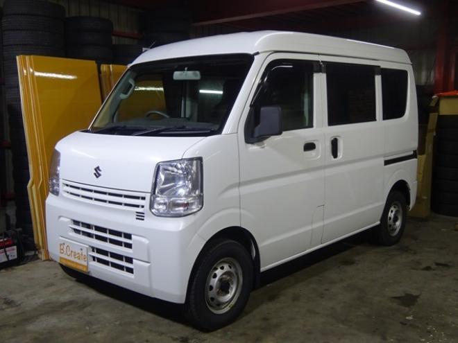 エブリィPC ハイルーフ 4WD　切替4WD　修復歴なし　キーレス　両側スライドドア　ETC　社外CDオーディオ　前席パワーウインドウ　ドアバイザー　オーバーヘッドシェルフ　プライバシーガラス 660