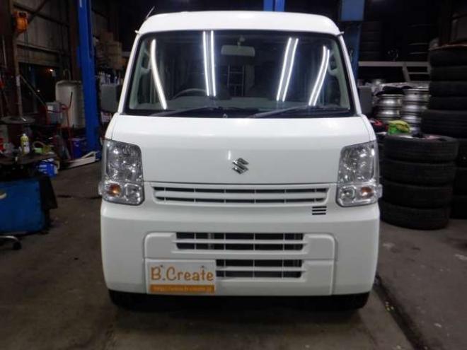 エブリィPC ハイルーフ 4WD　切替4WD　修復歴なし　キーレス　両側スライドドア　ETC　社外CDオーディオ　前席パワーウインドウ　ドアバイザー　オーバーヘッドシェルフ　プライバシーガラス 660