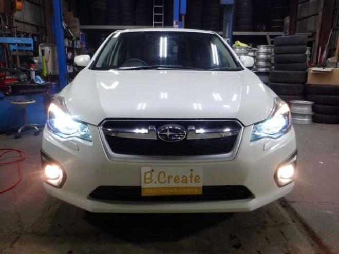 インプレッサスポーツ 2.0 i アイサイト 4WD　本州仕入　4WD　ナビ　フルセグTV  クルコン　バックカメラ　ETC　アイドリングストップ　衝突軽減ブレーキ　HID　フォグランプ　スマートキー　プッシュスタート 2000