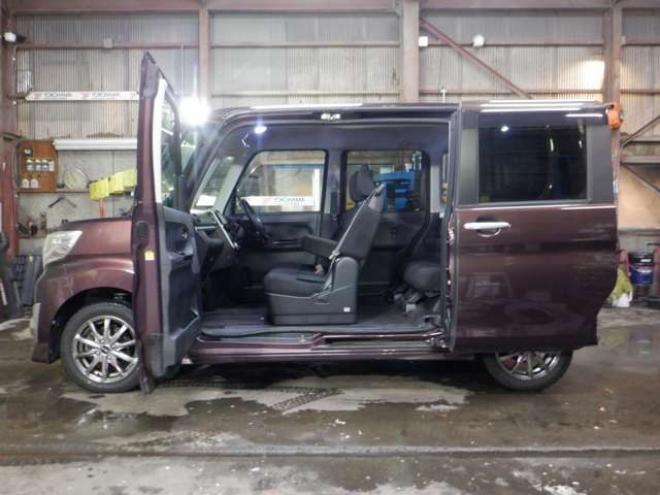 タントカスタム RS SA 4WD　本州仕入・ナビ・TV・Bカメラ・B/T・LEDヘッドライト・ターボ・両側電動・スマートキー・プッシュスタート・アイドリングストップ・ETC・ステアリングスイッチ・衝突軽減・ 660