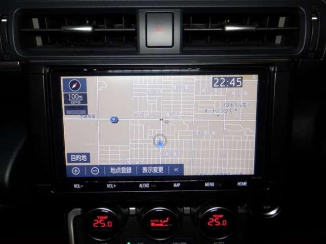 86GR86　2.4 RZ　ナビ・TV・B/T・Bカメラ・HKS車高調・SARDマフラー・LEDヘッドライト・ハーフレザー・シートヒーター・衝突軽減・ブラインドスポット・クルコン・レーンキープ・オートマチックハイビーム・クリアランスソナー 2WD 2400