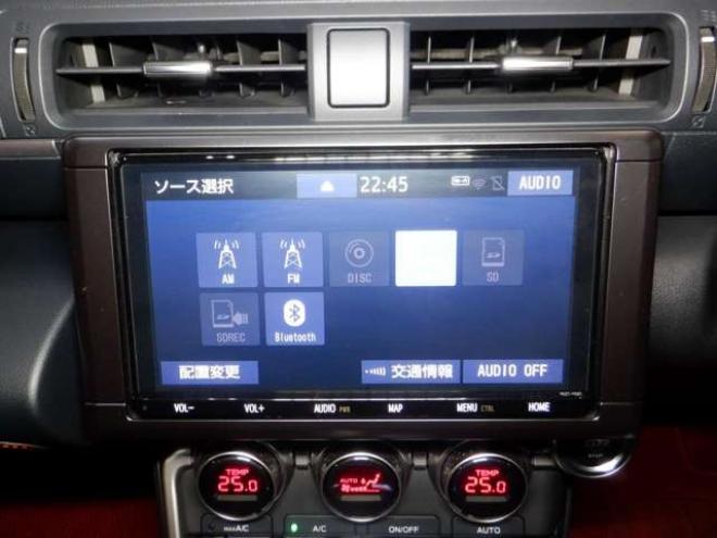 86GR86　2.4 RZ　ナビ・TV・B/T・Bカメラ・HKS車高調・SARDマフラー・LEDヘッドライト・ハーフレザー・シートヒーター・衝突軽減・ブラインドスポット・クルコン・レーンキープ・オートマチックハイビーム・クリアランスソナー 2WD 2400