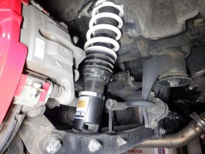 86GR86　2.4 RZ　ナビ・TV・B/T・Bカメラ・HKS車高調・SARDマフラー・LEDヘッドライト・ハーフレザー・シートヒーター・衝突軽減・ブラインドスポット・クルコン・レーンキープ・オートマチックハイビーム・クリアランスソナー 2WD 2400