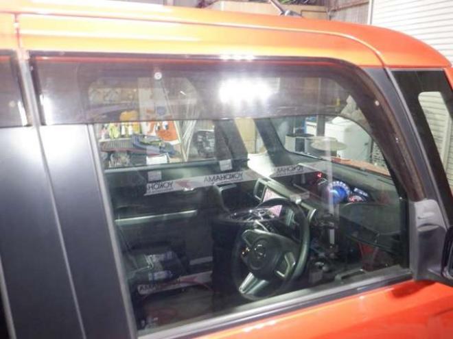 ウェイクG SA 4WD　本州仕入　ナビ　TV　バックカメラ　LEDヘッドライト　両側電動　シートヒーター　スマアシ　ターボ　スマートキー　プッシュスタート　オートライト　ベンチシート　アイドリングストップ　フォグランプ 660