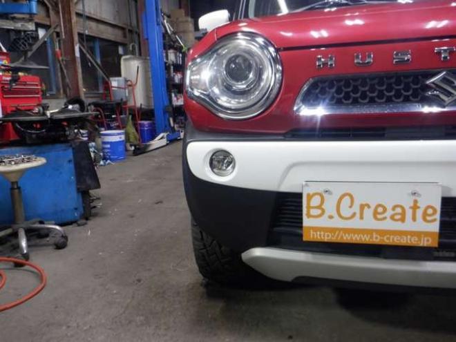 ハスラーJスタイル 4WD　ナビ・TV・Bカメラ・B/T・レーダーブレーキ・オープンカントリーR/Tタイヤ・シートヒーター・スマートキー・プッシュスタート・社外エンスタ・LEDフォグランプ・Aストップ・ツートンカラー・HID・オートライト 660