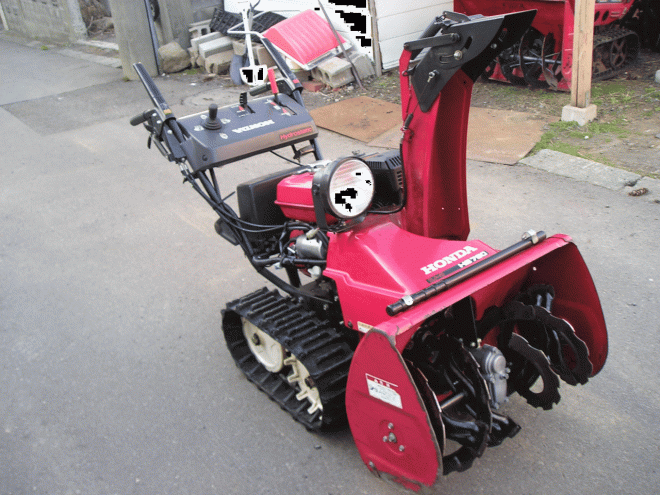 除雪機ホンダ　７馬力除雪機　ＨＳ－760電動シューター　オーガ上下ハンド式　点検済み　即使用可