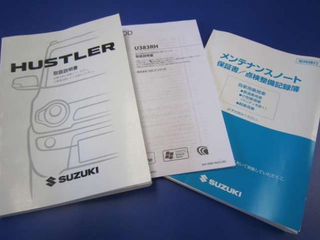 ハスラーG 4WD　2トーンルーフ 道外仕入れ 5速MT 4WD アイドリングストップ シートヒーターキーレス HID ドアバイザー プライバシーガラス 1年間走行無制限保証付 660