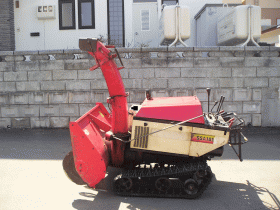 除雪機　ワドー10馬力除雪機　ＳＳＡ－105Ｋ　デイ＝デルエンジン　オーガローリング付　点検済み　即使用可