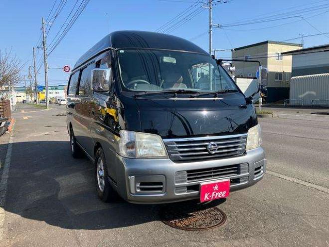 キャラバン2.4 GX スーパーロングボディ　ベットキット　キャンピング仕様 2WD 2400