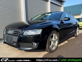 アウディ　A5スポーツバック 2.0 TFSI クワトロ 4WD　夏冬タイヤ　黒革シート　ナビ　TV　Bカメラ 正規輸入車 2000