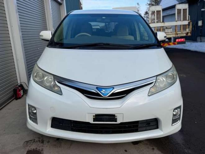 エスティマハイブリッド2.4 X 4WD　ナビ　TV　Bカメラ　フリップダウン 2400