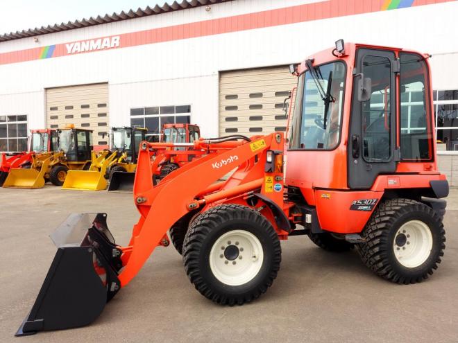 ホイールローダクボタ R530Z　バケット容量0.5m3