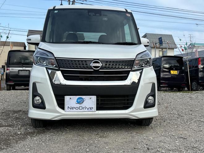 デイズルークス660ハイウェイスターX 4WD　ローンが不安な方＜優遇ローン＞1年保証　寒冷地仕様  片側Pスライドドア