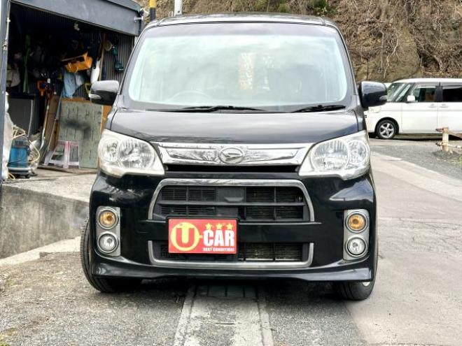 タントEXE  タイミングチェーン　フルセグナビ　純正エアロ　純正シートカバー　ETC スマートキー　HID 4WD 660 5Dr