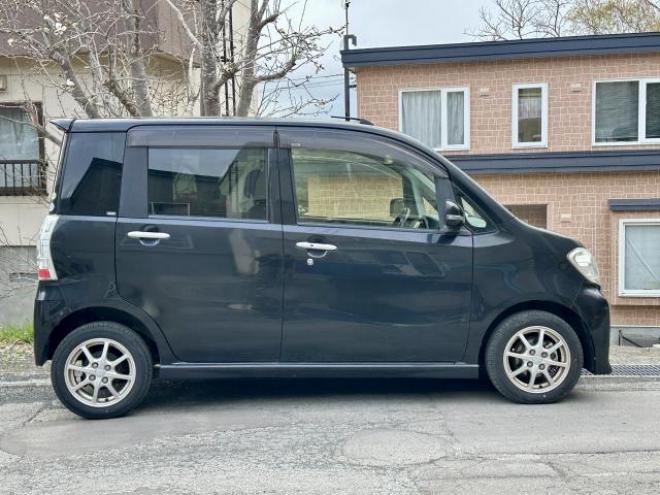 タントEXE  タイミングチェーン　フルセグナビ　純正エアロ　純正シートカバー　ETC スマートキー　HID 4WD 660 5Dr