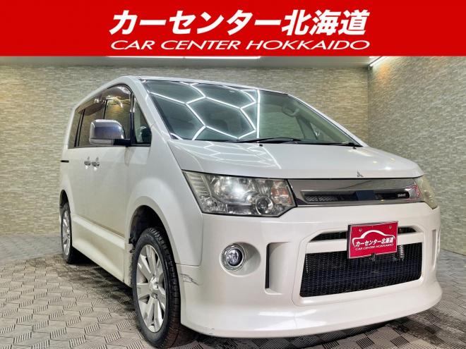 デリカ2.4ローデストGパワーパッケージ 4WD 5年保証 スマキー 両側パワスラ ナビTV Bカメ ETC 寒冷地仕様 禁煙