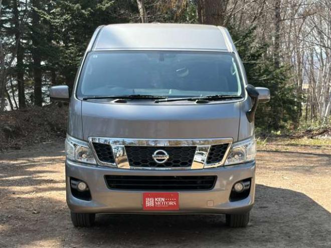 キャラバンNV350 2.5 DX スーパーロングボディ ハイルーフ ディーゼルターボ 4WD　運転席レカロシート　ETC　社外ハンドル　社外ナビ　バックカメラ　パワステ　パワーウィンドウ　ABS　キーレスエントリー　エアコン 2500