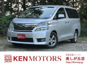 ヴェルファイア　2.4 X 4WD　ワンオーナー　パワーウィンドウ　パワステ　社外ナビ　純正アルミ　ABS　キーレス　バックカメラ　左側電動スライドドア　ETC　ワイパーデアイサー 2400