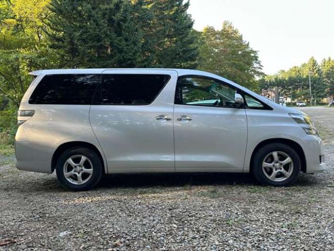 ヴェルファイア2.4 X 4WD　ワンオーナー　パワーウィンドウ　パワステ　社外ナビ　純正アルミ　ABS　キーレス　バックカメラ　左側電動スライドドア　ETC　ワイパーデアイサー 2400