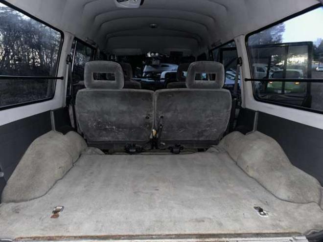 サファリ4.2 エクストラハイルーフグランロード ディーゼル 4WD　ハイルーフ　パワステ　パワーウィンドウ　社外アルミホイール　マッドフラップ 4200