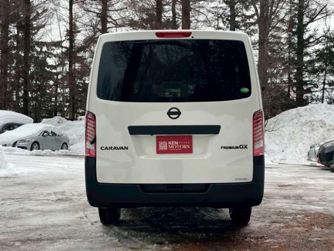 キャラバンNV350 2.5 プレミアムGX ロングボディ ディーゼルターボ 4WD　エンジンスターター　社外11インチナビ　バックカメラ　ETC　ワンオーナー　左側電動スライドドア　社外アルミ　パワーウィンドウ　パワステ　後席モニター　ABS　キーレスエントリー　衝突被害軽減ブレーキ 2500