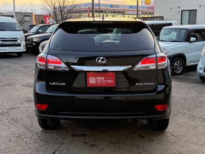 レクサスRXハイブリッド 450h 4WD　サンルーフ　電動リアゲート　純正ナビ　バックカメラ　電動シート　パワステ　パワーウィンドウ　クルーズコントロール　エンジンスターター　アルミホイール　盗難防止装置　横滑り防止装置　ドライブレコーダー 3500