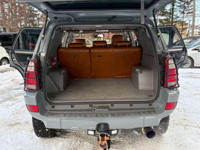 ハイラックスサーフ2.7 SSR-X アメリカンバージョン 4WD　社外ナビ　バックカメラ　リフトアップ　社外アルミ　エアコン　社外ETC　グリルガード　グッドリッチマフラー　LEDライト　全塗装済　パワーウィンドウ　パワステ　キーレス　ダッシュマット　タープ 2700