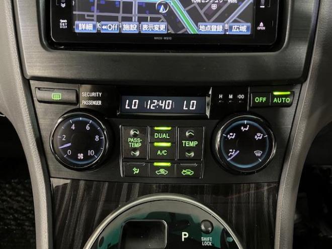 マークXジオエアリエル　本州仕入　ワンオーナー　寒冷地仕様　禁煙車　社外１６インチＡＷ　純正１６ＡＷ＋スタッドレスタイヤ付　純正ナビ　地デジ　Ｂｌｕｅｔｏｏｔｈオーディオ　ＨＩＤヘッドライト　横滑り防止装置　ＥＴＣ 4WD 2400 5Dr