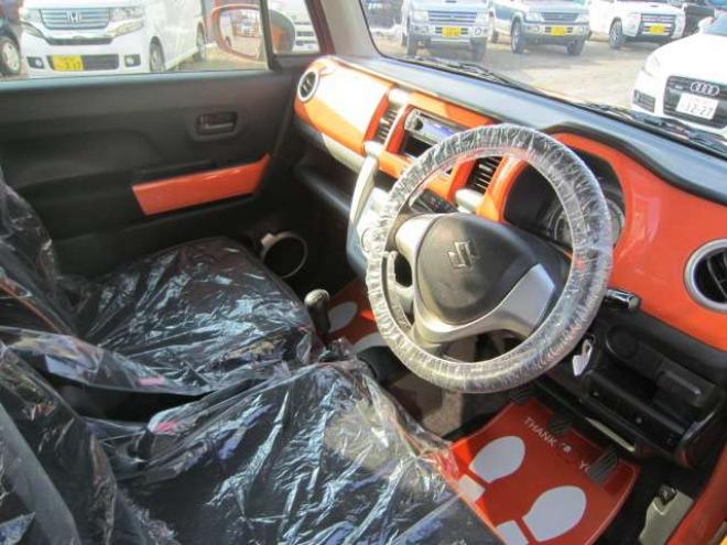 ハスラーG 4WD　2トーンルーフ 道外仕入れ 5速MT 4WD アイドリングストップ シートヒーターキーレス HID ドアバイザー プライバシーガラス 1年間走行無制限保証付 660