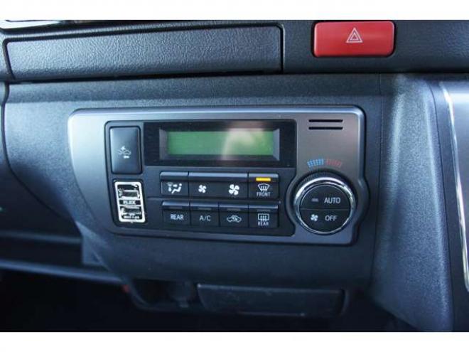 ハイエースバン2.8 スーパーGL ダークプライムII ロングボディ ディーゼルターボ 4WD　ワンオーナー　メモリーナビTV　バックカメラ　ワークエクストラップ17インチAW　ローダウン　415コブラフロントスポイラー　両側パワースライドドア　AC100V　トヨタセーフティセンス　寒冷地仕様 2800
