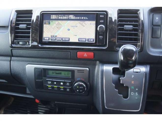 ハイエースバン2.8 スーパーGL ダークプライムII ロングボディ ディーゼルターボ 4WD　415COBRA　クリーンルック3 Fスポイラー&BY2Neoボンネット&ステージ2ルーフスポイラー&バッドラッカー17インチAW&フラットベッドキット　ヨコハマPARADA215/60R17　両側パワースライドドア　デジタルインナー 2800