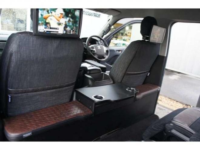 ハイエース2.7 GL ロング ファインテックツアラー 4WD　415COBRA　ファントムヘッドライトシステム&フェイスリフトキット&F/S/R/ルーフスポ/ボンネット/プレステージテールランプ&新作バッドラッカーHP-6　18インチAW　TOYO　H30　225/50R18 2700